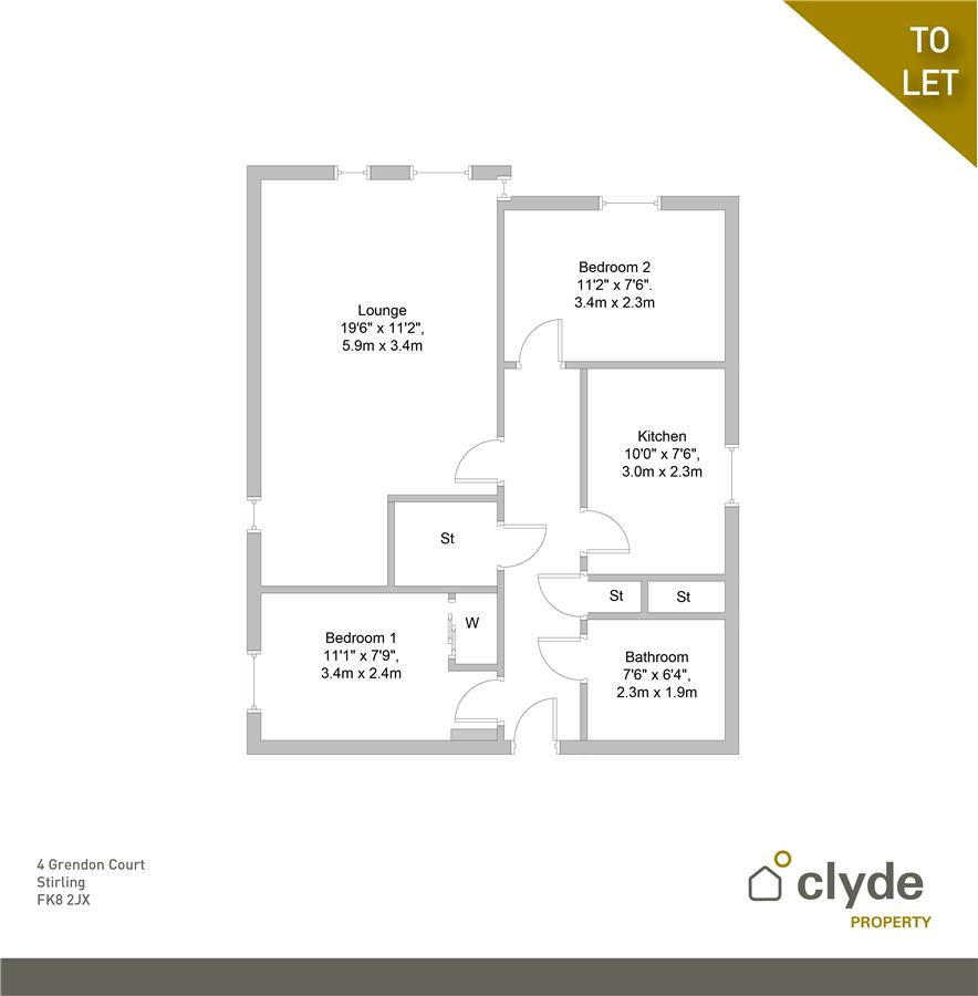 Property to rent in Stirling Town, FK8, Grendon Court properties from
