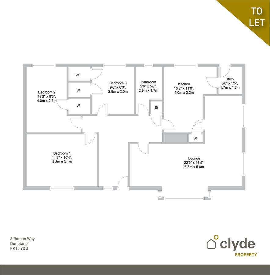 Property to rent in Dunblane, FK15, Roman Way properties from Citylets
