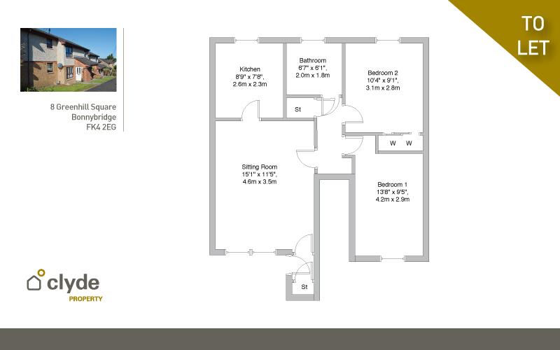 Property to rent in Bonnybridge, FK4, Greenhill Square properties from Citylets 500631