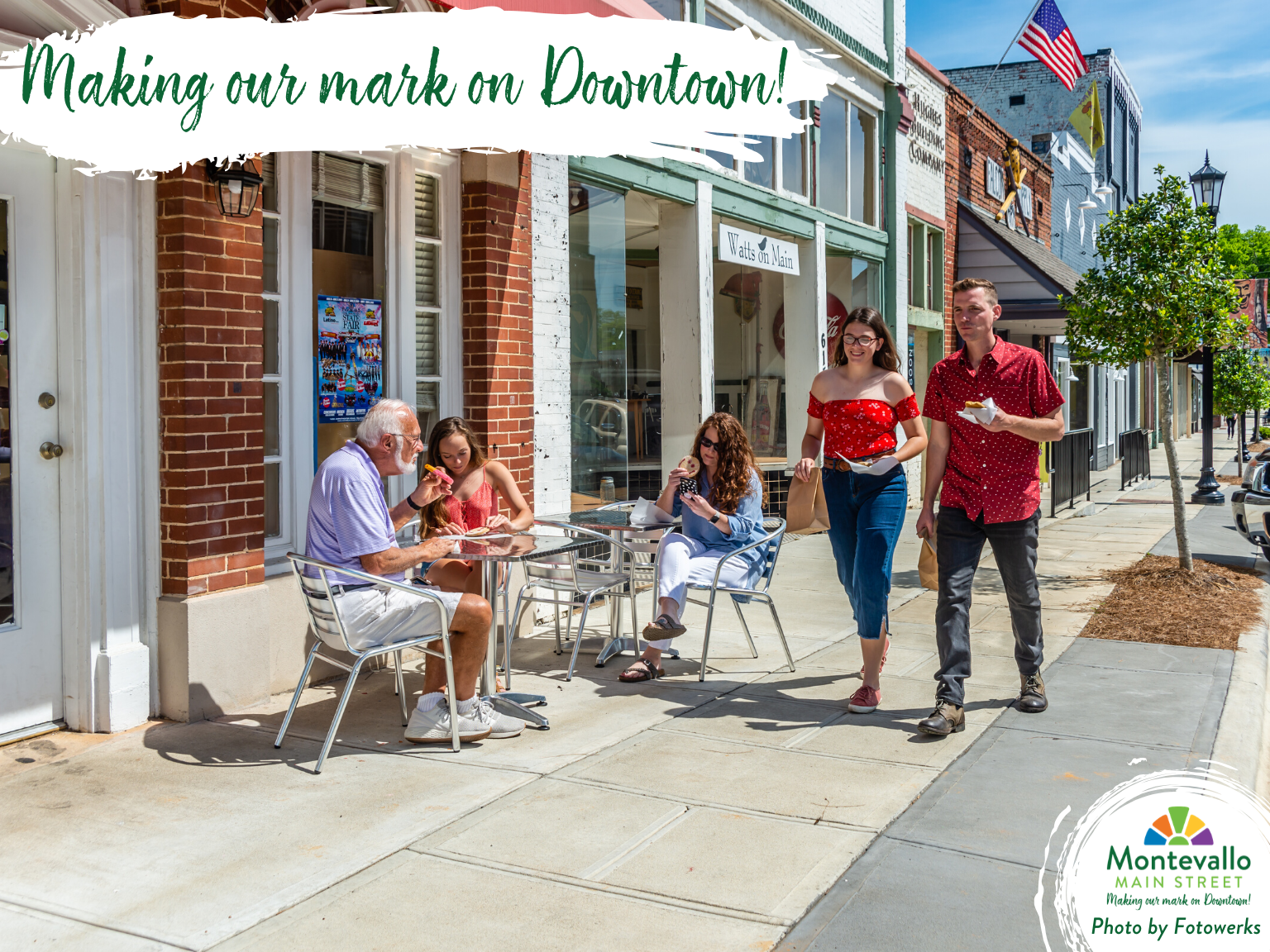 Montevallo, AL Montevallo Main Street