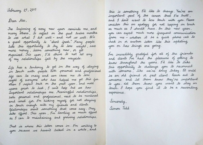 These Artsy Folks make Beautiful Handwritten Letters for You