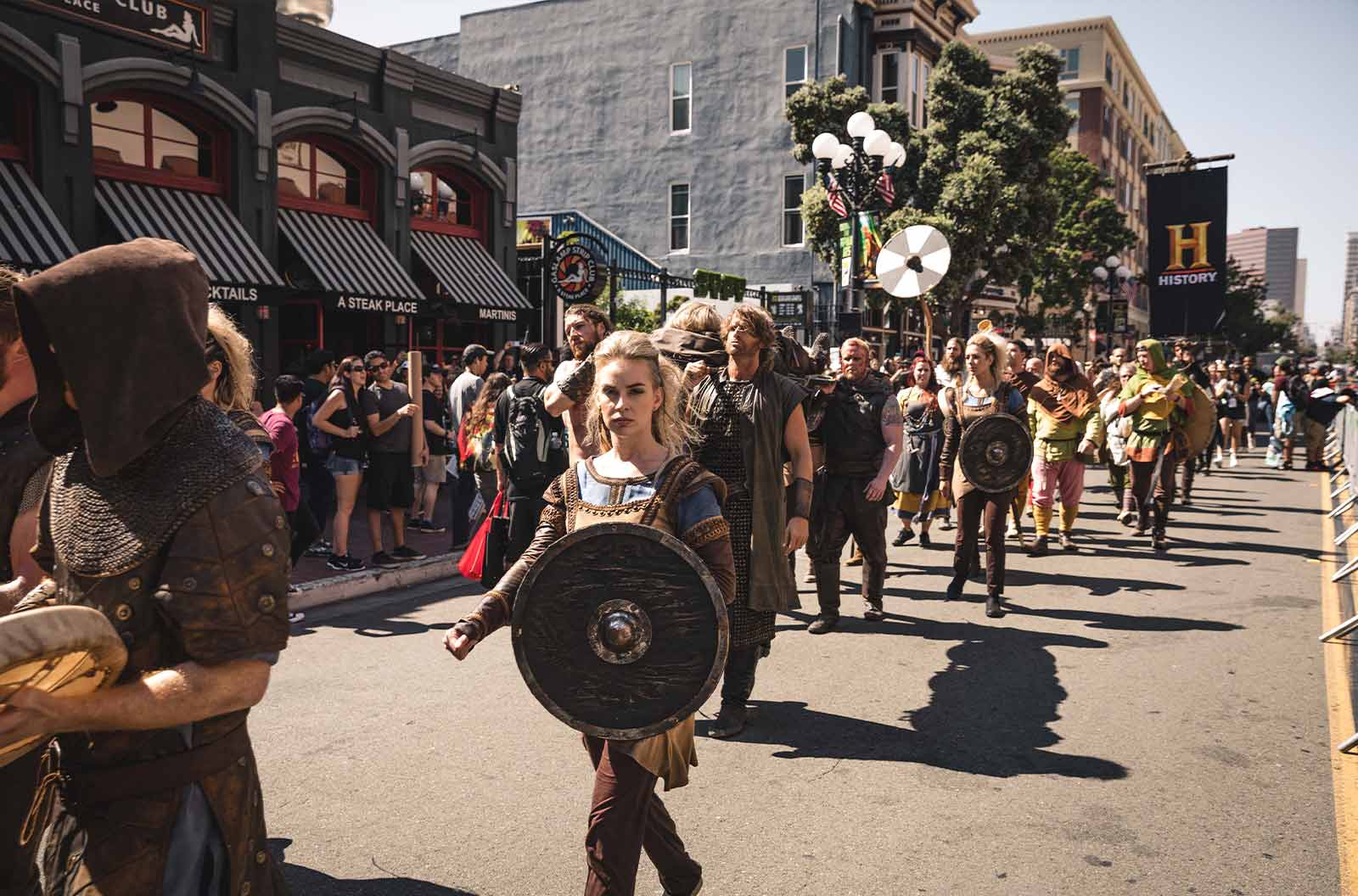 History Viking Funeral At ComicCon Civic