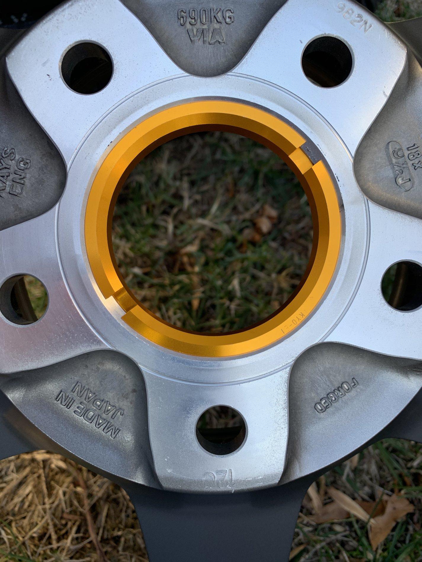 Project Kics KYO 72.574.1 Hub Centric rings 2016+ Honda Civic Forum