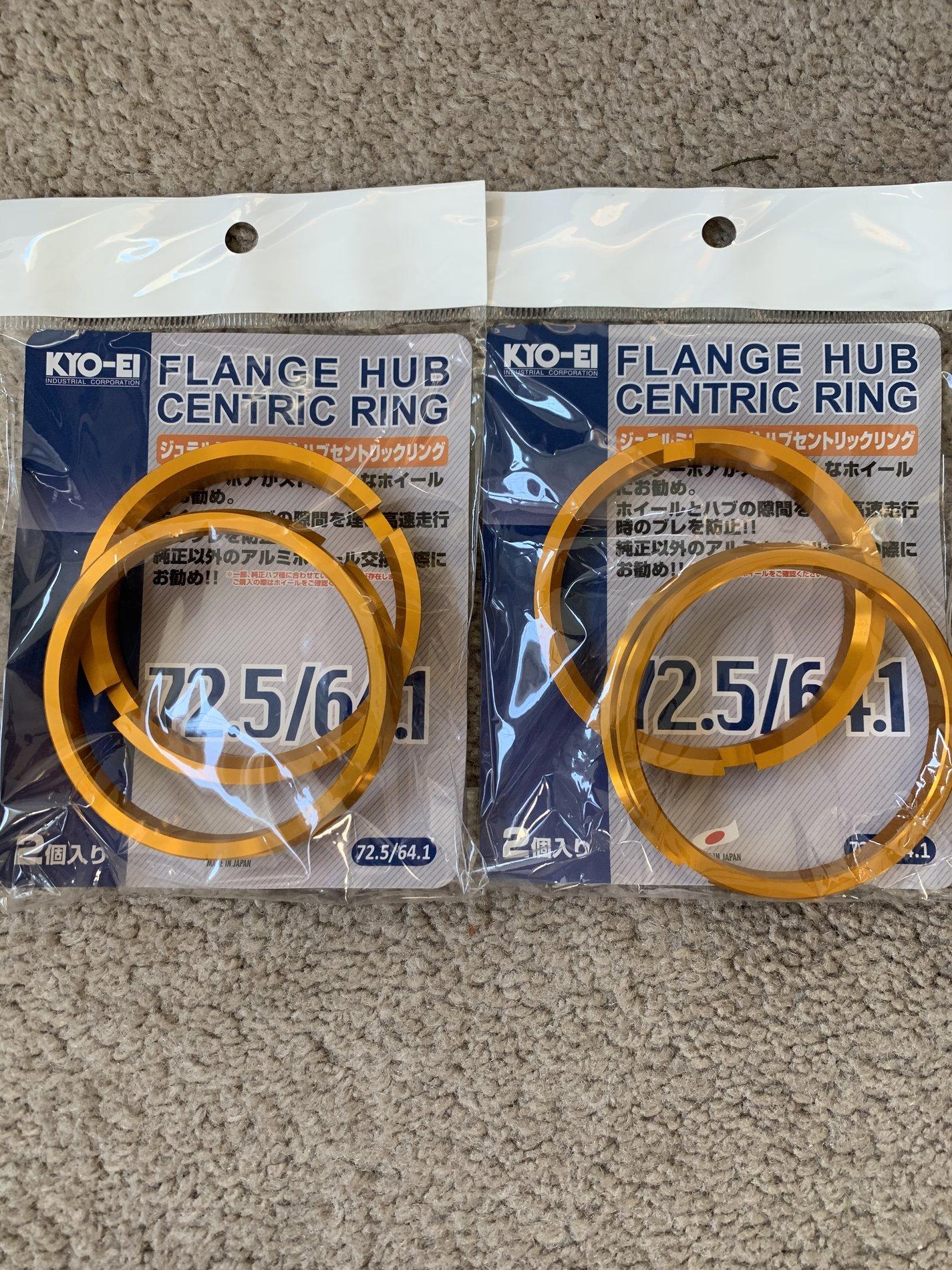 Project Kics KYO 72.574.1 Hub Centric rings 2016+ Honda Civic Forum