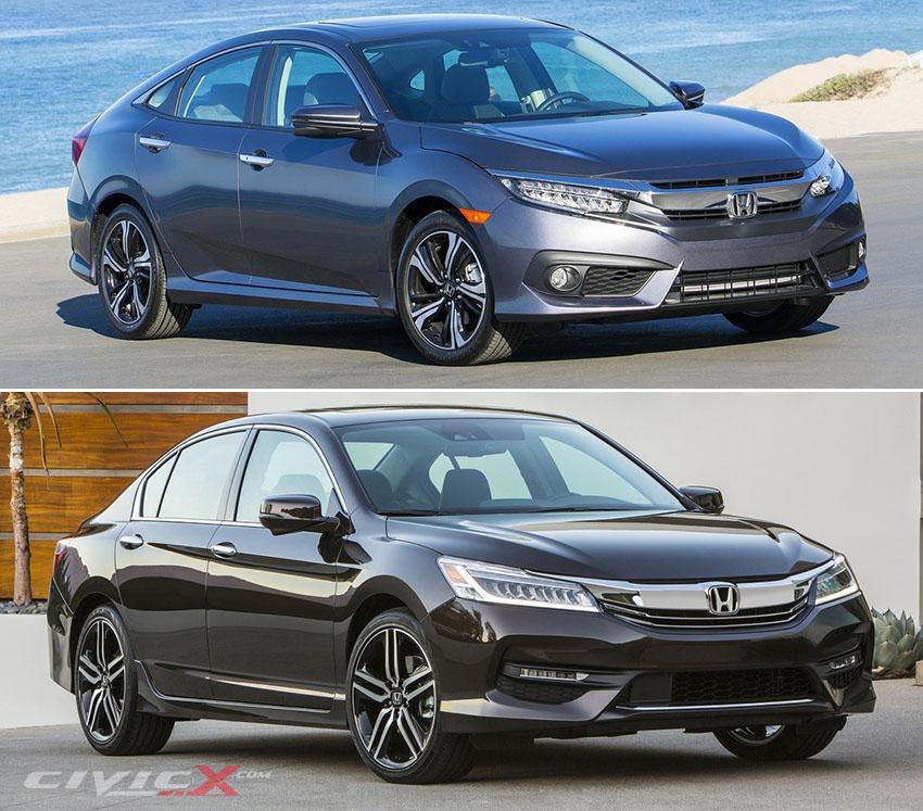 2016 Honda Civic Vs Accord Comparison | 2016+ Honda Civic Forum (10Th Gen) - Type R Forum, Si Forum - Civicx.com