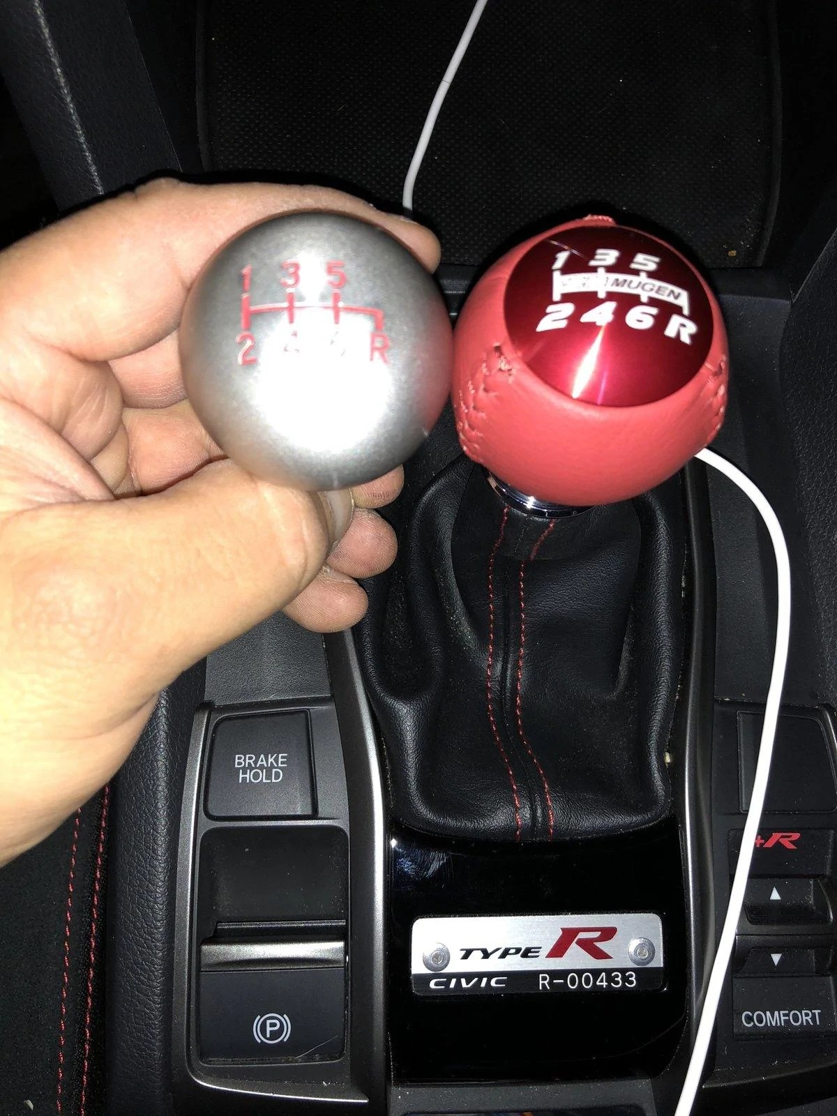 New MUGEN shift knob! 2016+ Honda Civic Forum (10th Gen) Type R