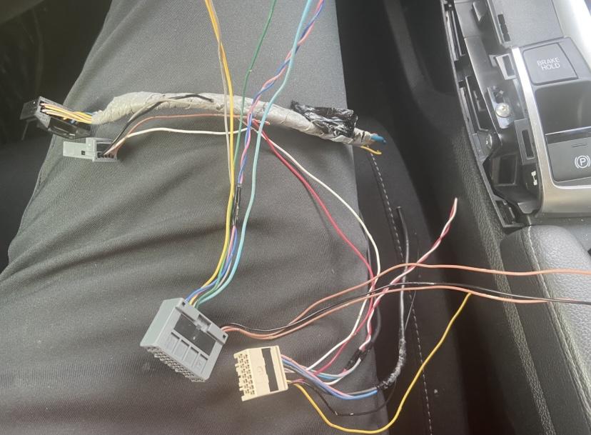 2019 Civic stereo screen and wires | 2016+ Honda Civic Forum (10th Gen