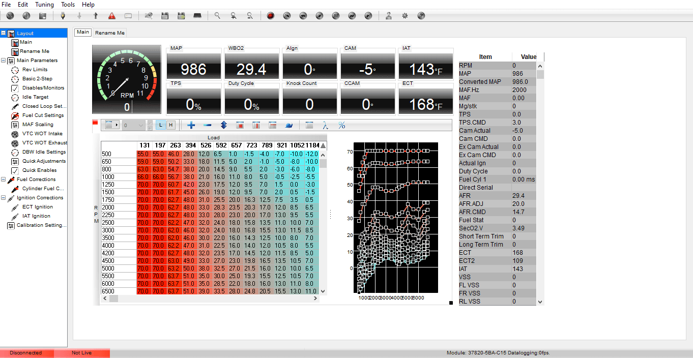 HELP! How to change fuel trims on Ktuner V1.2 Platform 2016+ Honda