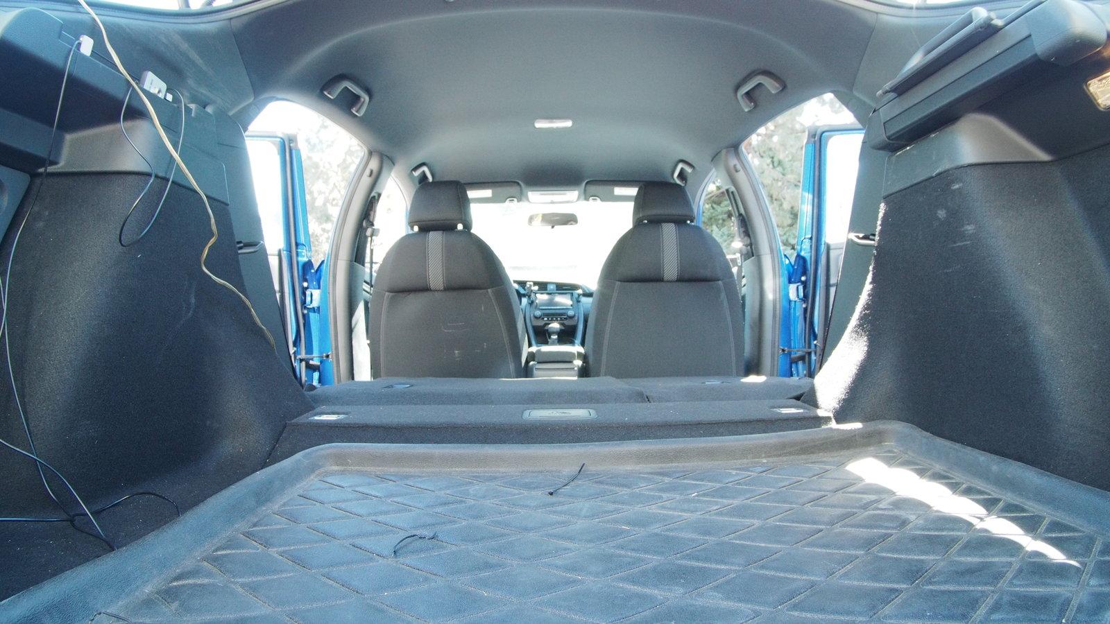 2017 Honda Civic Rear Seat Fold Down Elcho Table