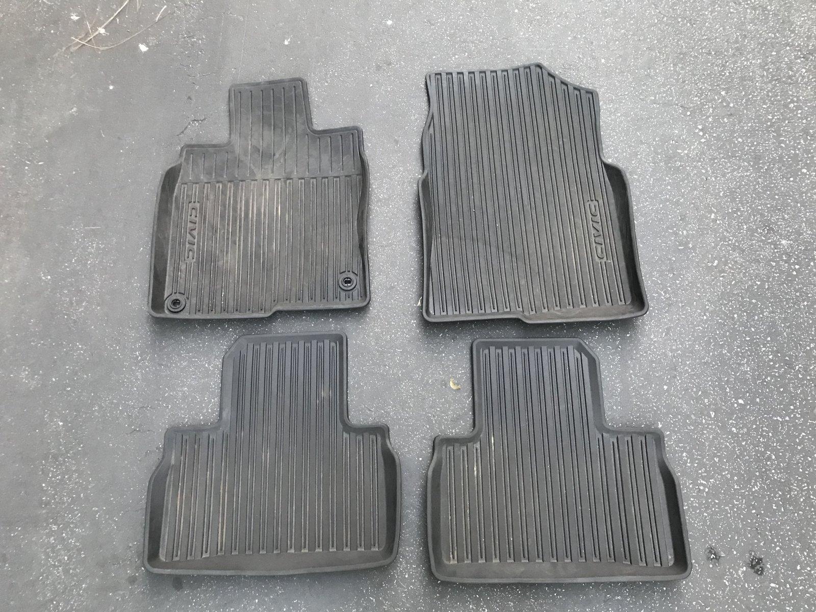 FS Civic Hatchback & TypeR OEM Trunk tray, Floor mats, All weather