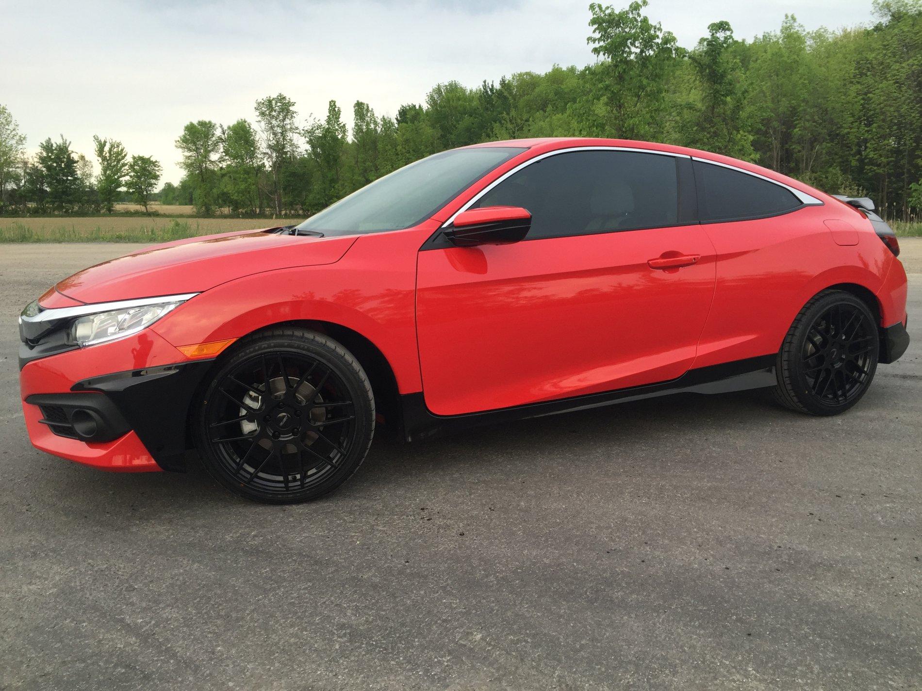 Civic 2dr Red and Black | 2016+ Honda Civic Forum (10th Gen) - Type R