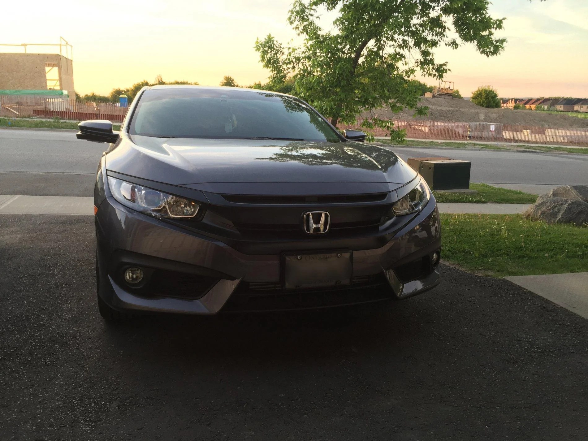 Plastidipping my grill | 2016+ Honda Civic Forum (10th Gen) - Type R