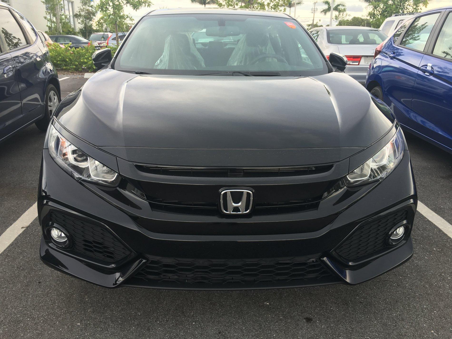 honda civic hatchback sonic grey pearl