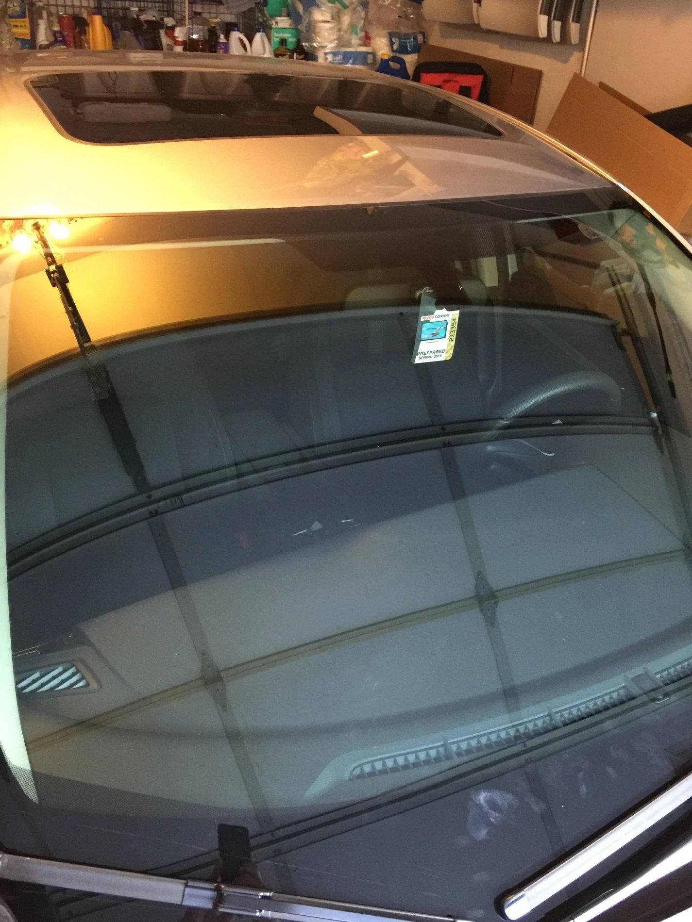Touring Windshield Cracked By A Pebble Page 4 2016+ Honda Civic