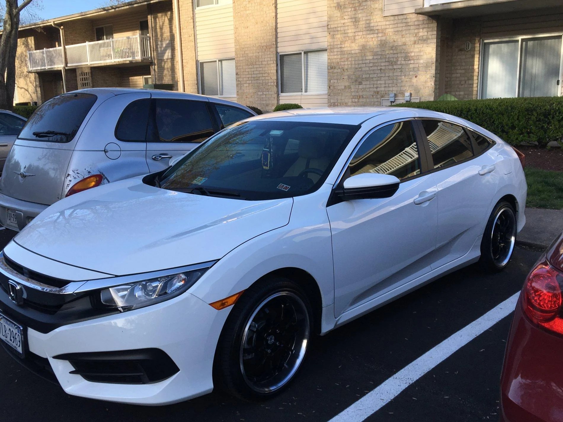 18x8+45 215/40/R18 Konig Lightning wheels 2016+ Honda Civic Forum