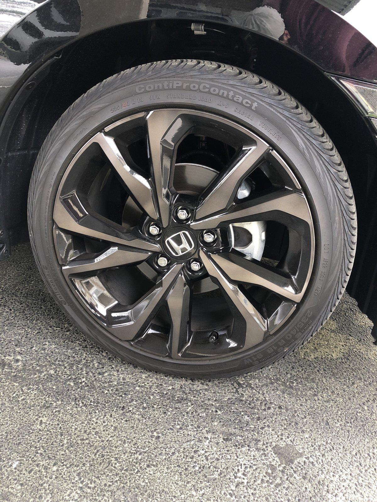 SOLD 2018 Hatchback 18” Sport Rims + Tires 2016+ Honda Civic Forum
