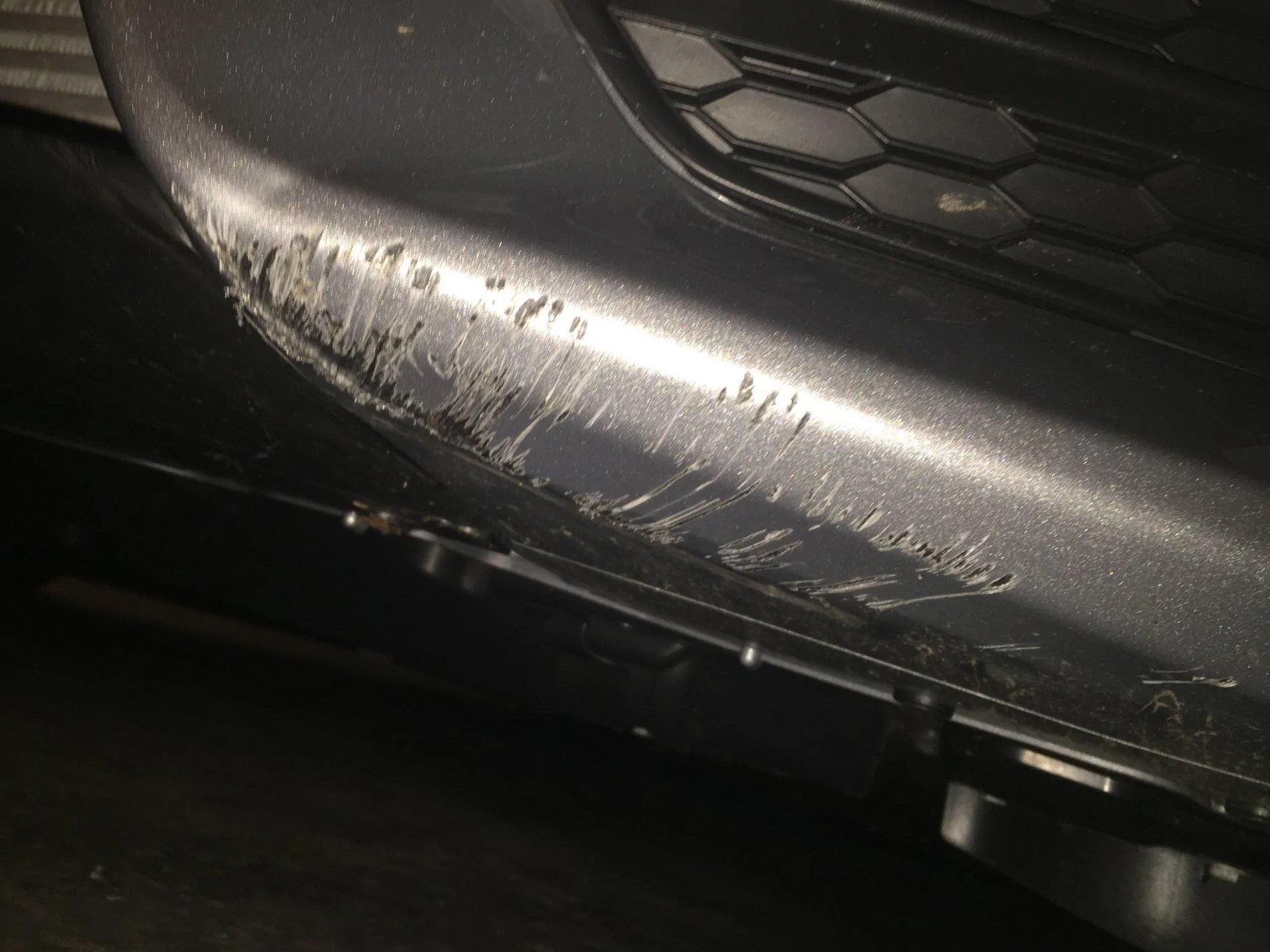 SCRATCHED UP UNDER FRONT BUMPER 2016+ Honda Civic Forum (10th Gen