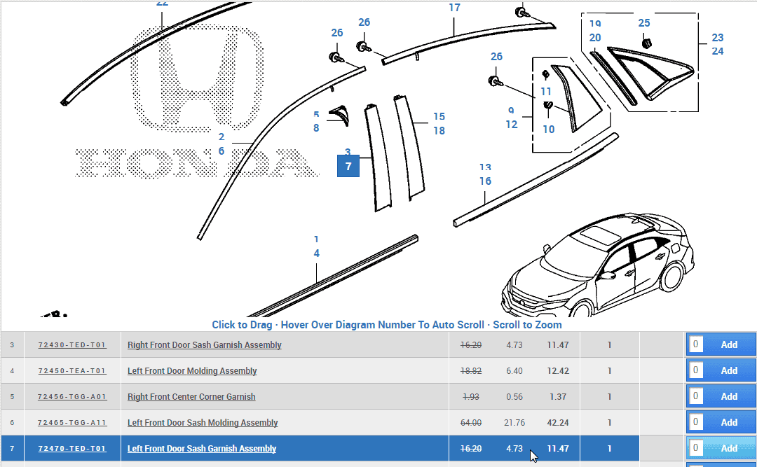 Stained pillar posts! Need advice 2016+ Honda Civic Forum (10th Gen