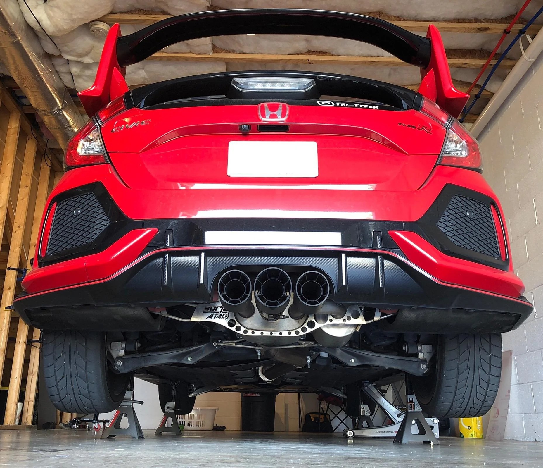 Tennessee Borla ATAK Exhaust + CF Tips + PRL Front Pipe 1100