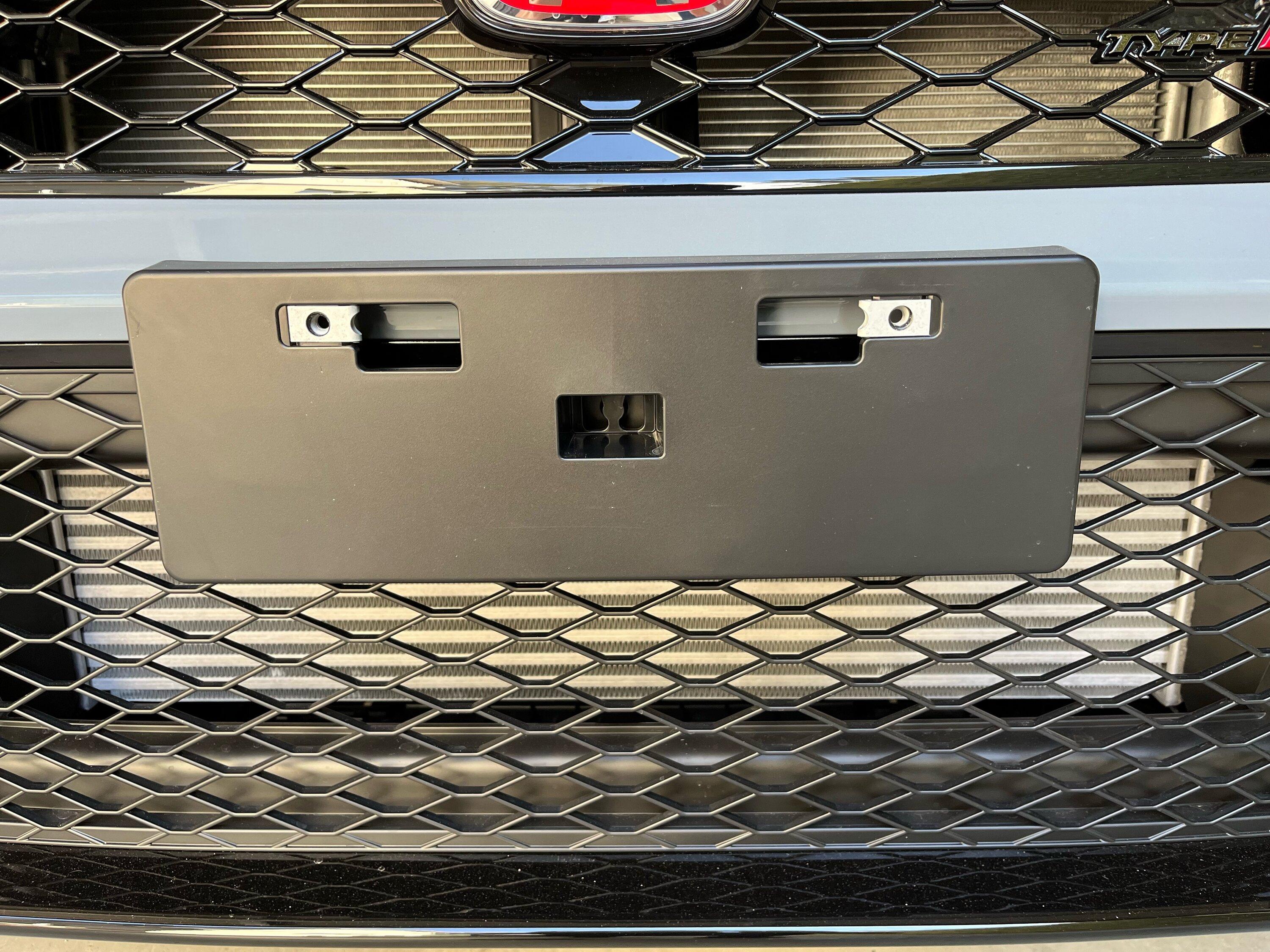 remove front license plate bracket? | CivicXI - 11th Gen Civic Type R