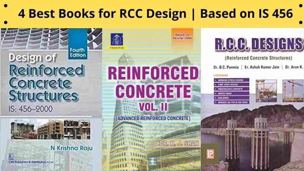 4 Best Books For Reinforced Concrete Design By Indian Authors