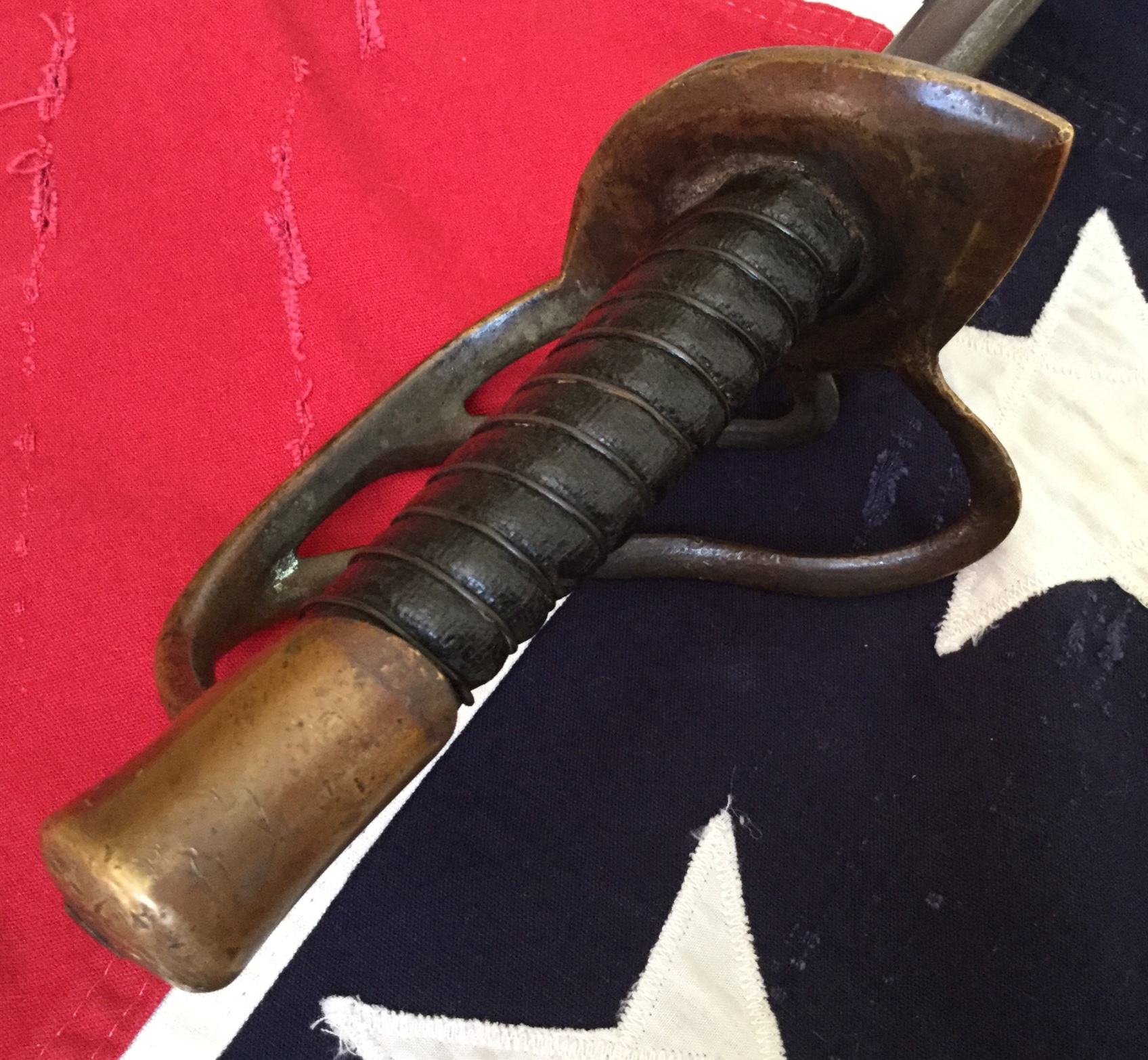 Kenansville Sword Pommel & Grip Civil War Arsenal