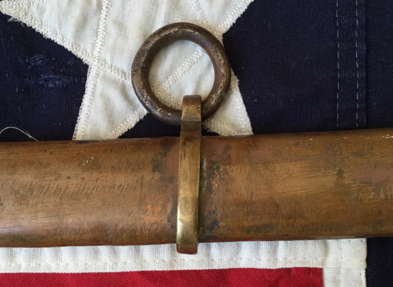 Kenansville 1st Model Scabbard Ring Mount Civil War Arsenal