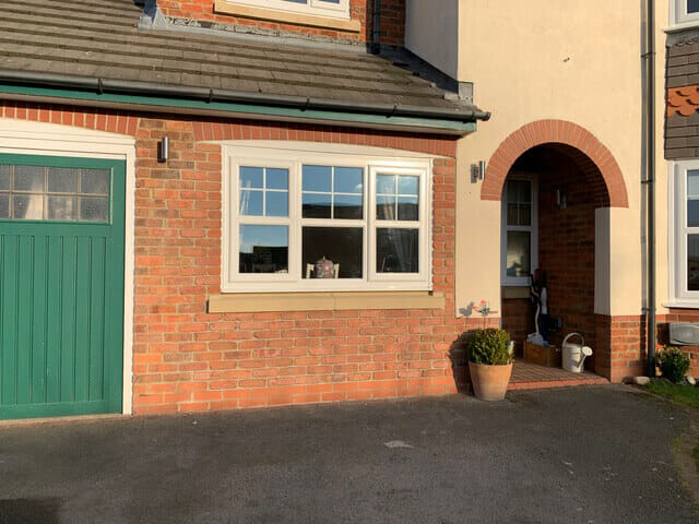 Completed Garage Conversion Blackhill, Consett CJK Builders Consett