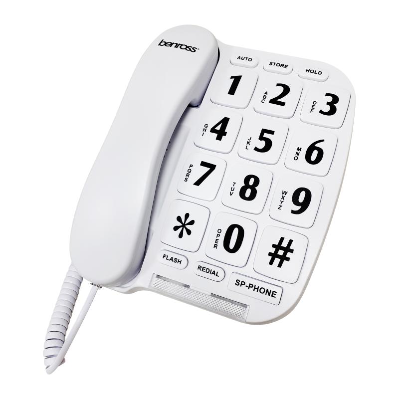 Wholesale Benross White Big Button Telephone 44580 CK Electricals