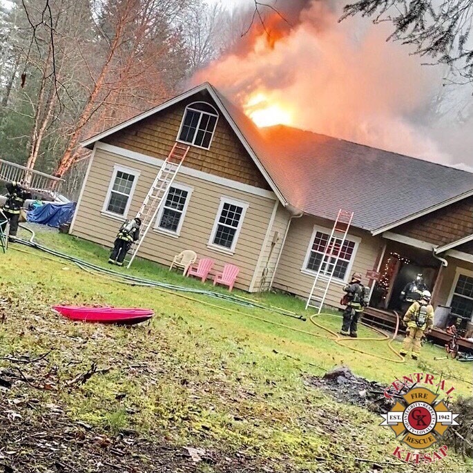 14 Year Old Escapes House Fire Central Kitsap Fire and Rescue
