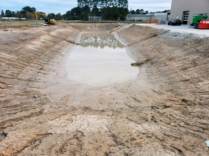 Detention Ponds and Waterway Maintenance CKs Concrete Plus