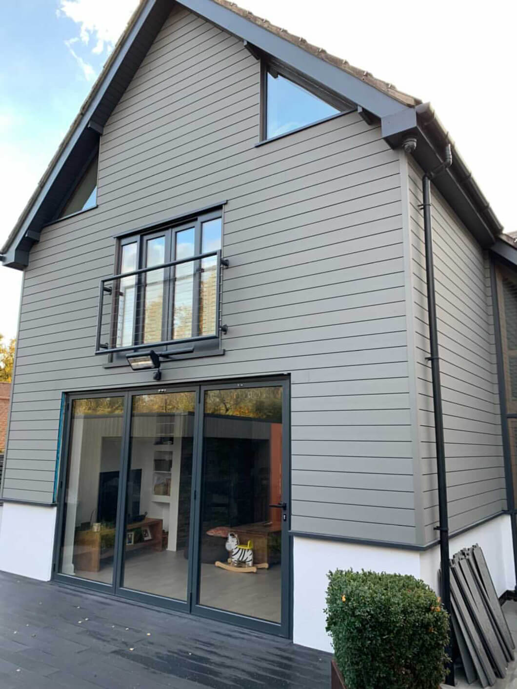 Cladco Composite Wall Cladding has transformed the exterior of this