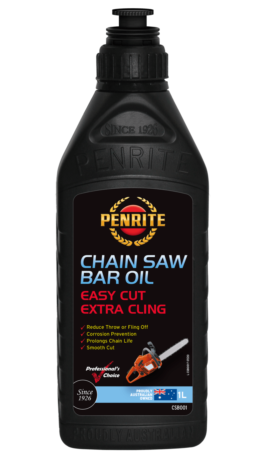 PENRITE OIL CHAIN SAW BAR 1 LITRE Clampline
