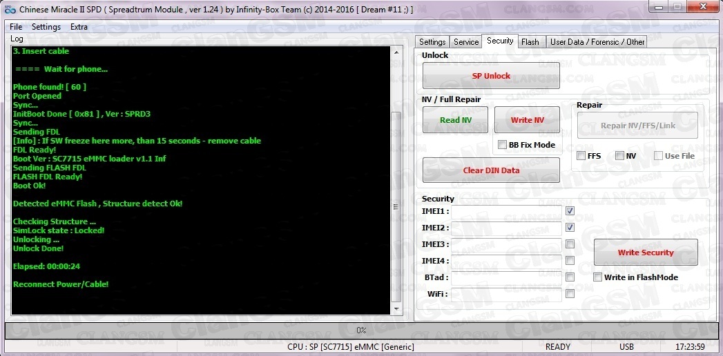 Aporte Umx Mxw1 Unlock Clan GSM Unión de los Expertos en Telefonía