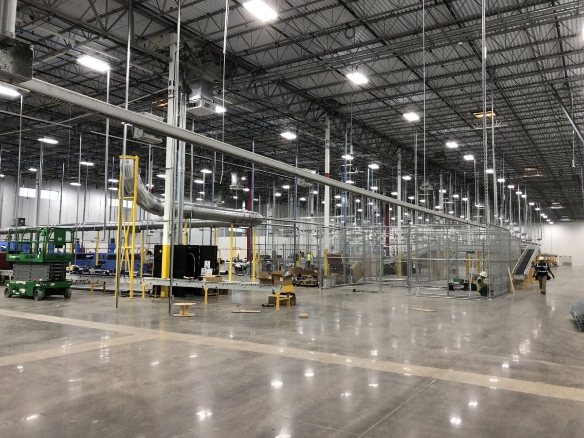 Amazon Fulfillment Center Clarion Design