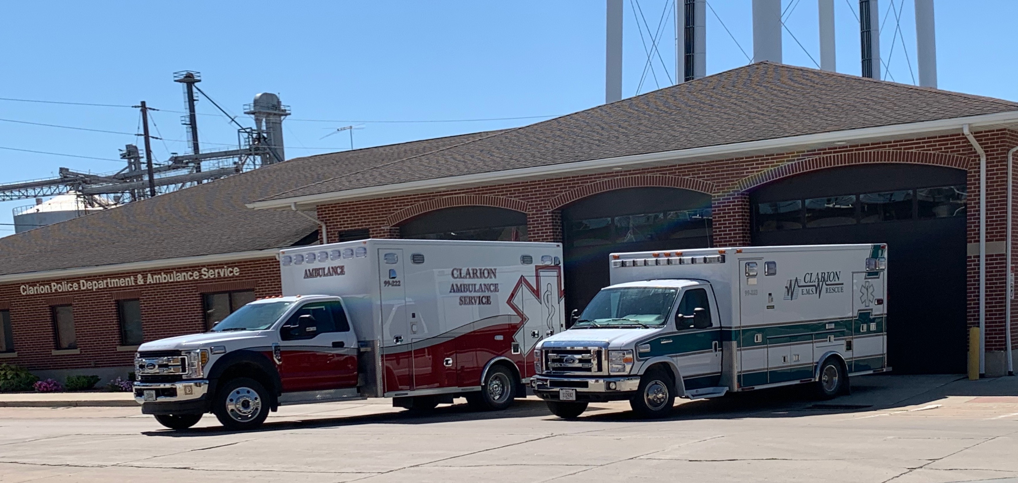 Clarion Police and Ambulance