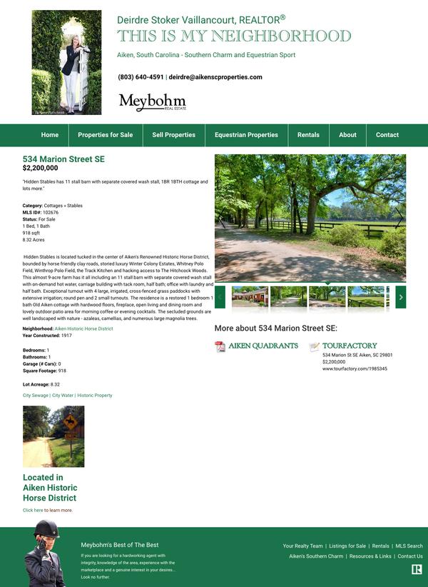 Aiken SC Properties CCI Client