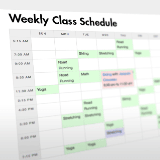 Weekly Class Schedule WordPress Plugin Can't Edit Classes