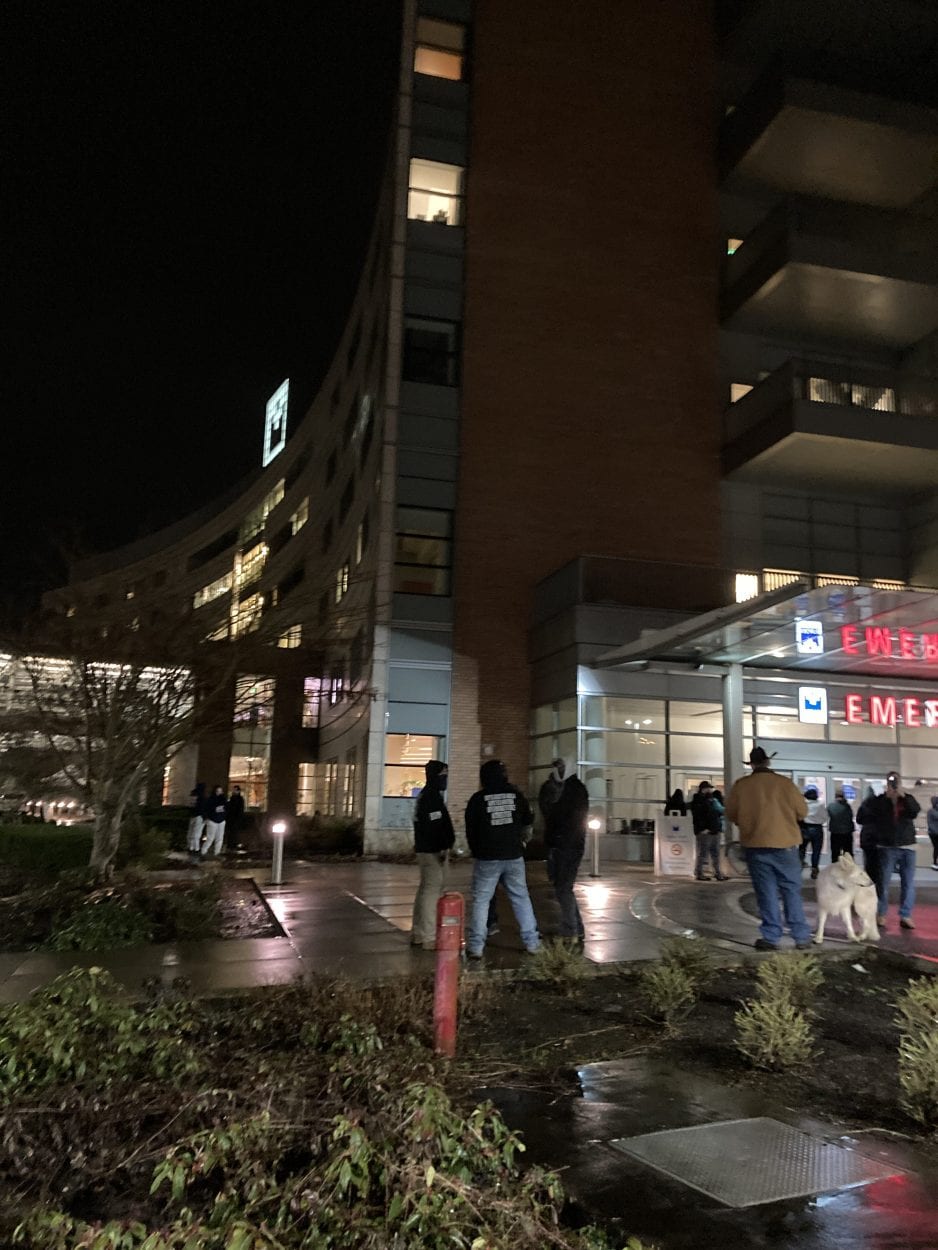 Protestors force Legacy Salmon Creek Hospital into lockout