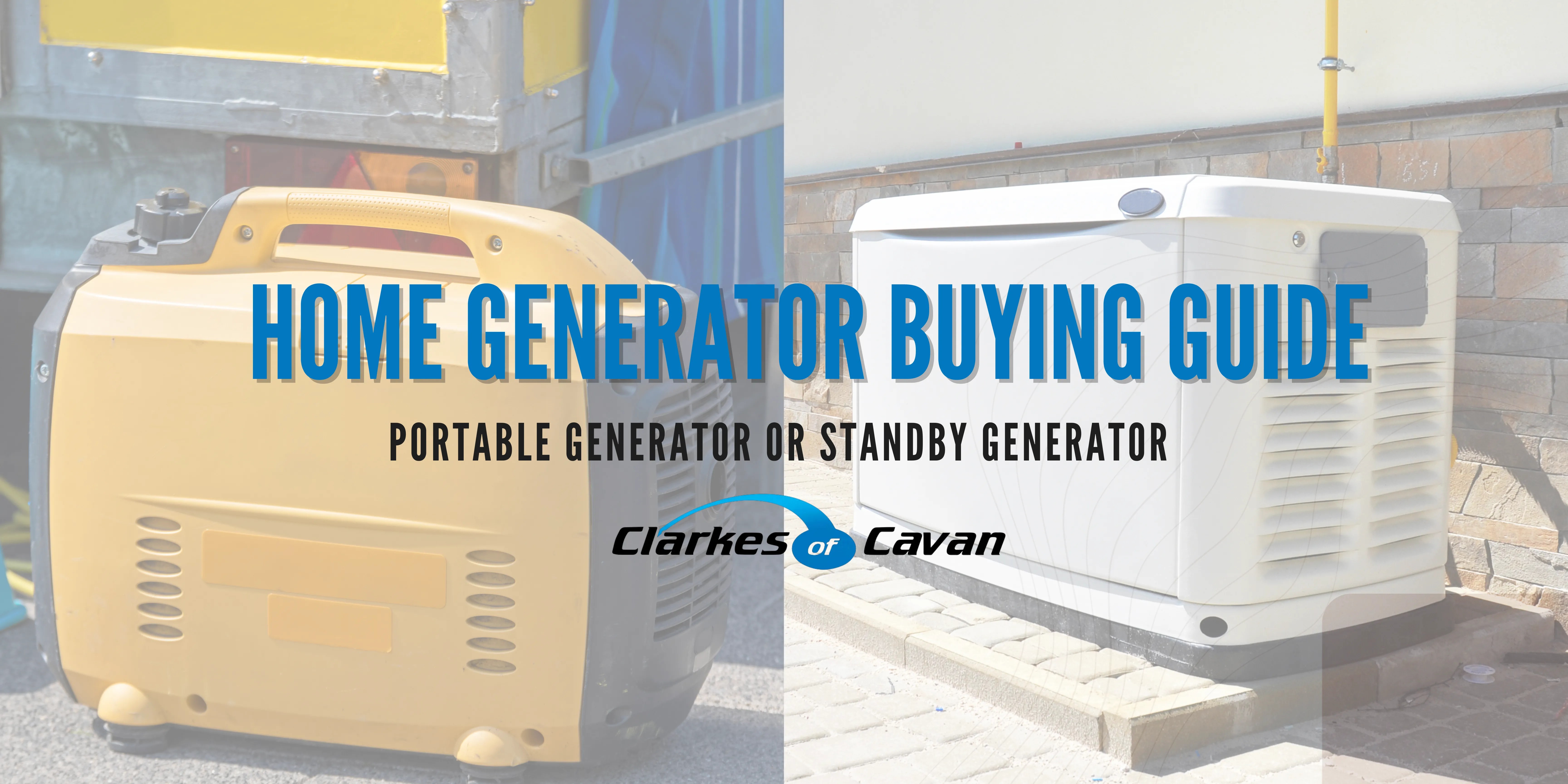 Ultimate Home Generator Buying Guide Portable vs. Standby Generator