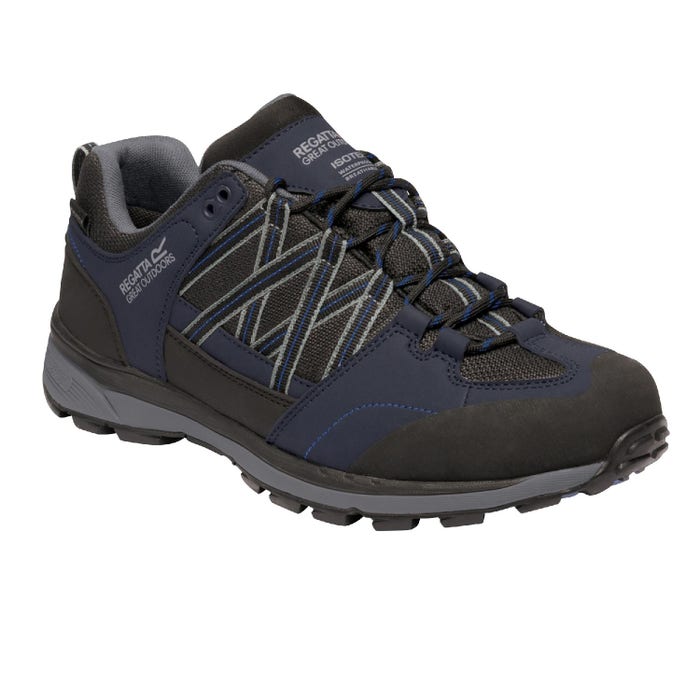 Regatta Men's Samaris II Waterproof Low Walking Shoes Navy Clarkes of