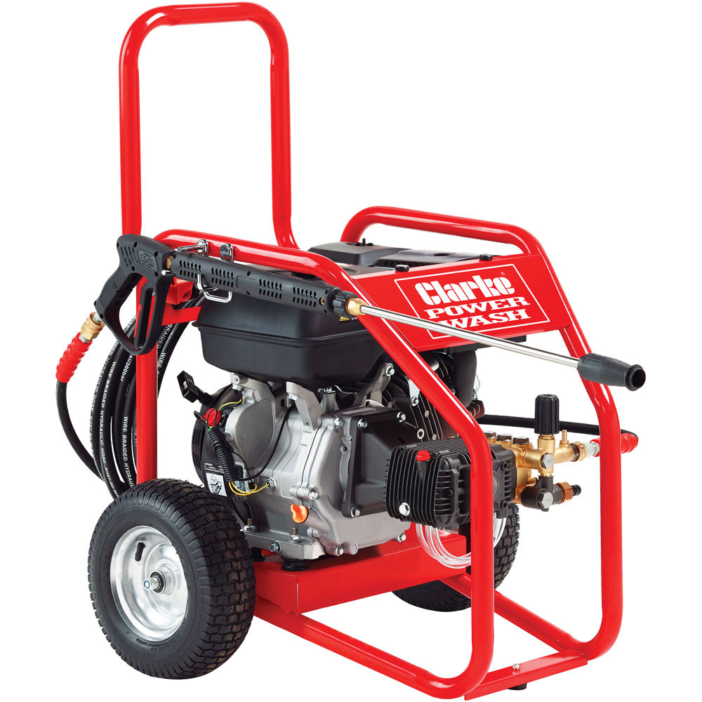 Clarke PLS265B Heavy Duty Petrol Driven Pressure Washer Clarke Tools