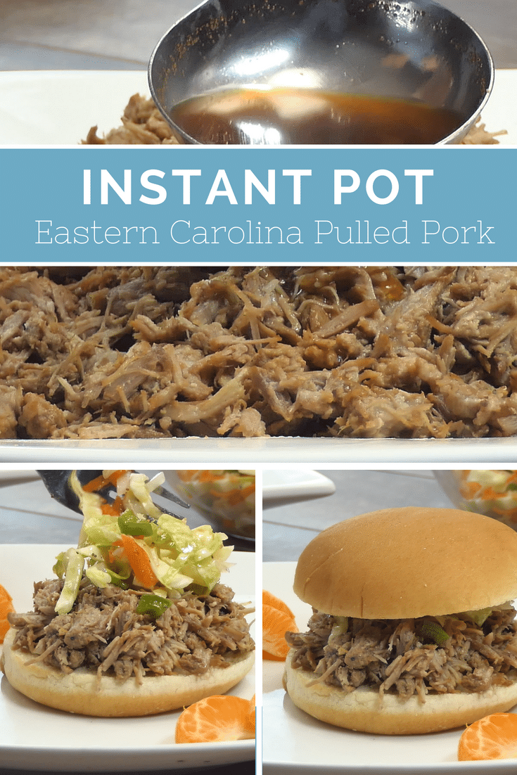 Instant Pot Eastern Carolina BBQ Pulled Pork Clarks Condensed