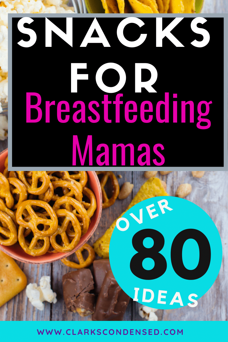 80+ Of The Best Breastfeeding Snacks (That Won't Leave You Feeling Gross) -  Clarks Condensed
