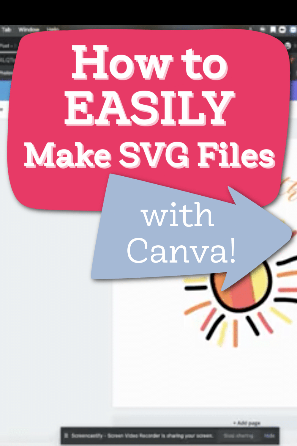 How to Make SVG Files in Canva for Cricut Clarks Condensed
