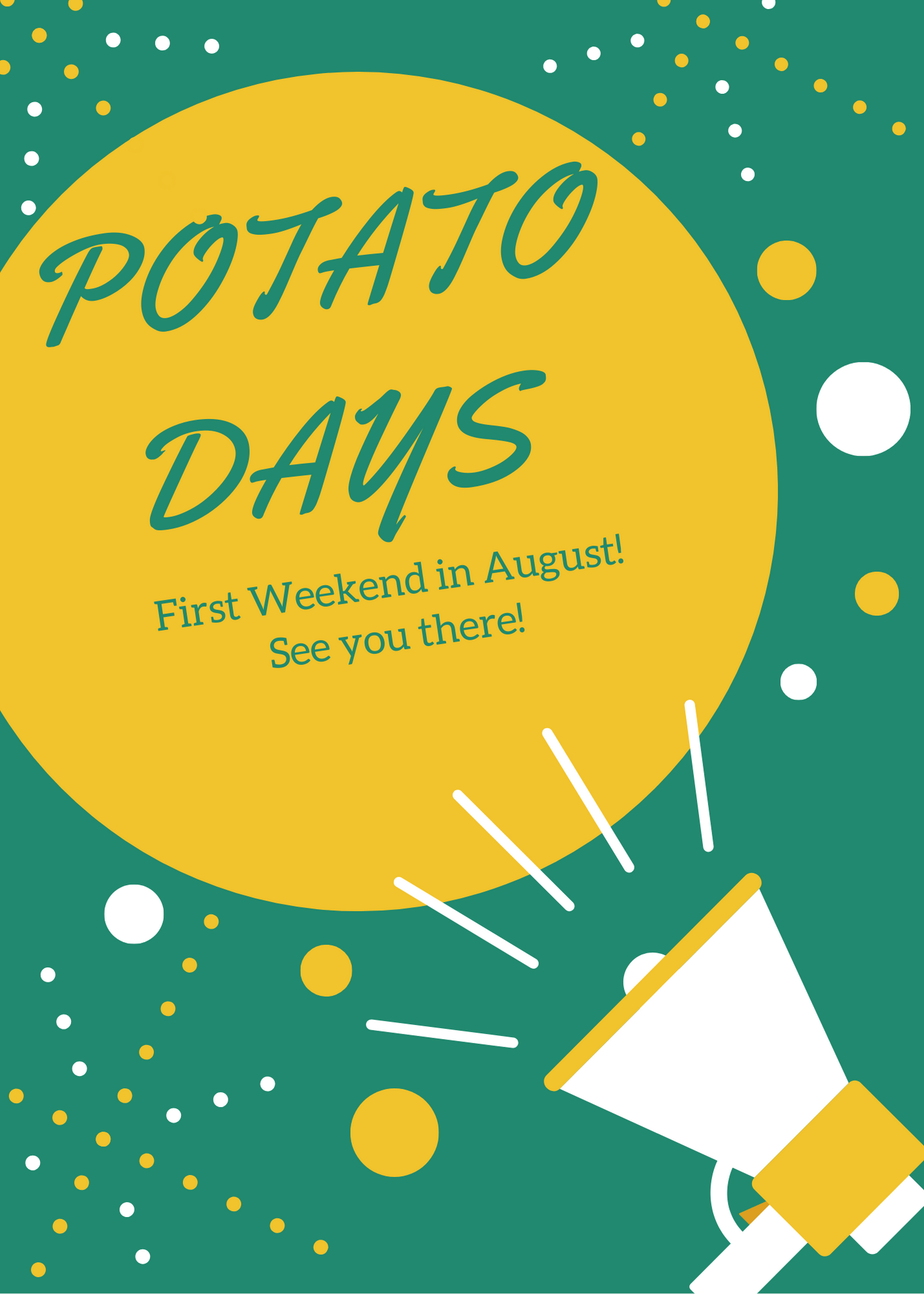 PotatoDaysAnnouncement Clark Area Chamber of Commerce