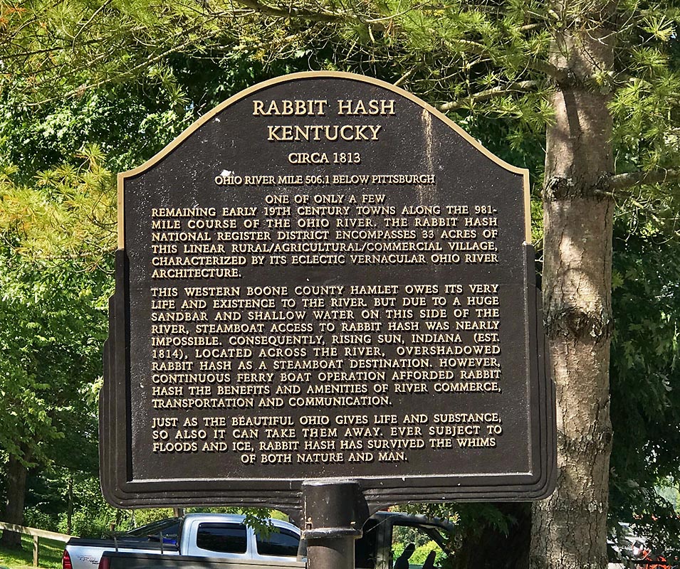 Dodging the Roadkill A Visit To Rabbit Hash Kentucky