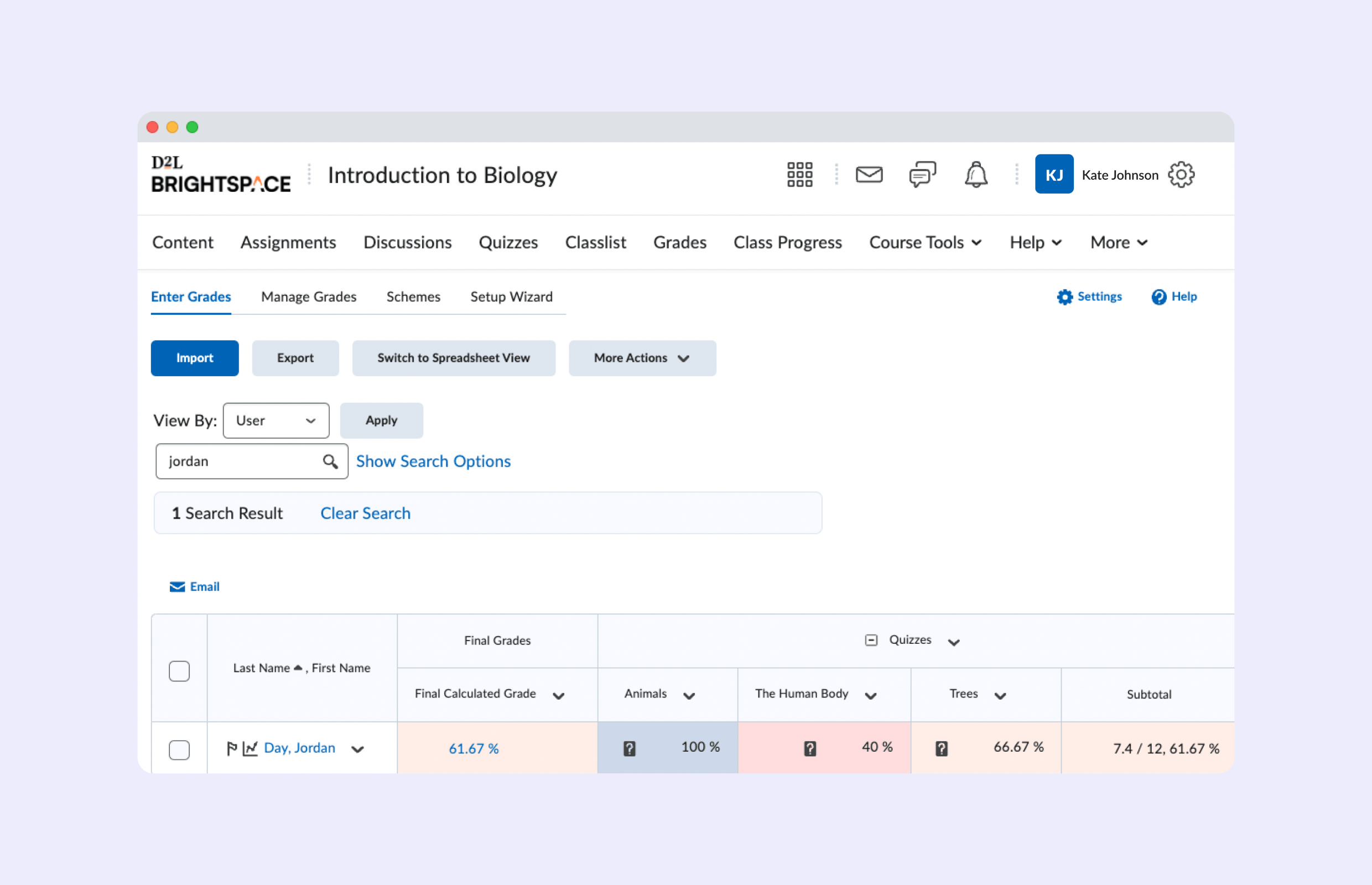 D2l Brightspace Integration With Class Class