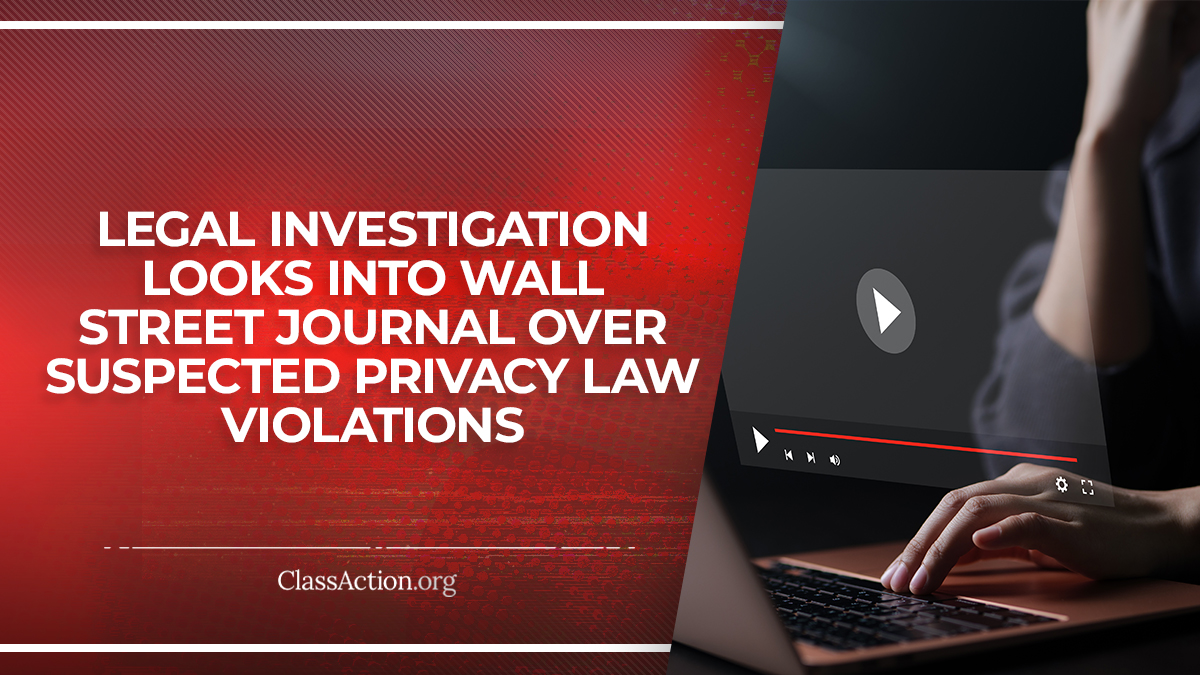 Wall Street Journal Privacy Violations? Take Action