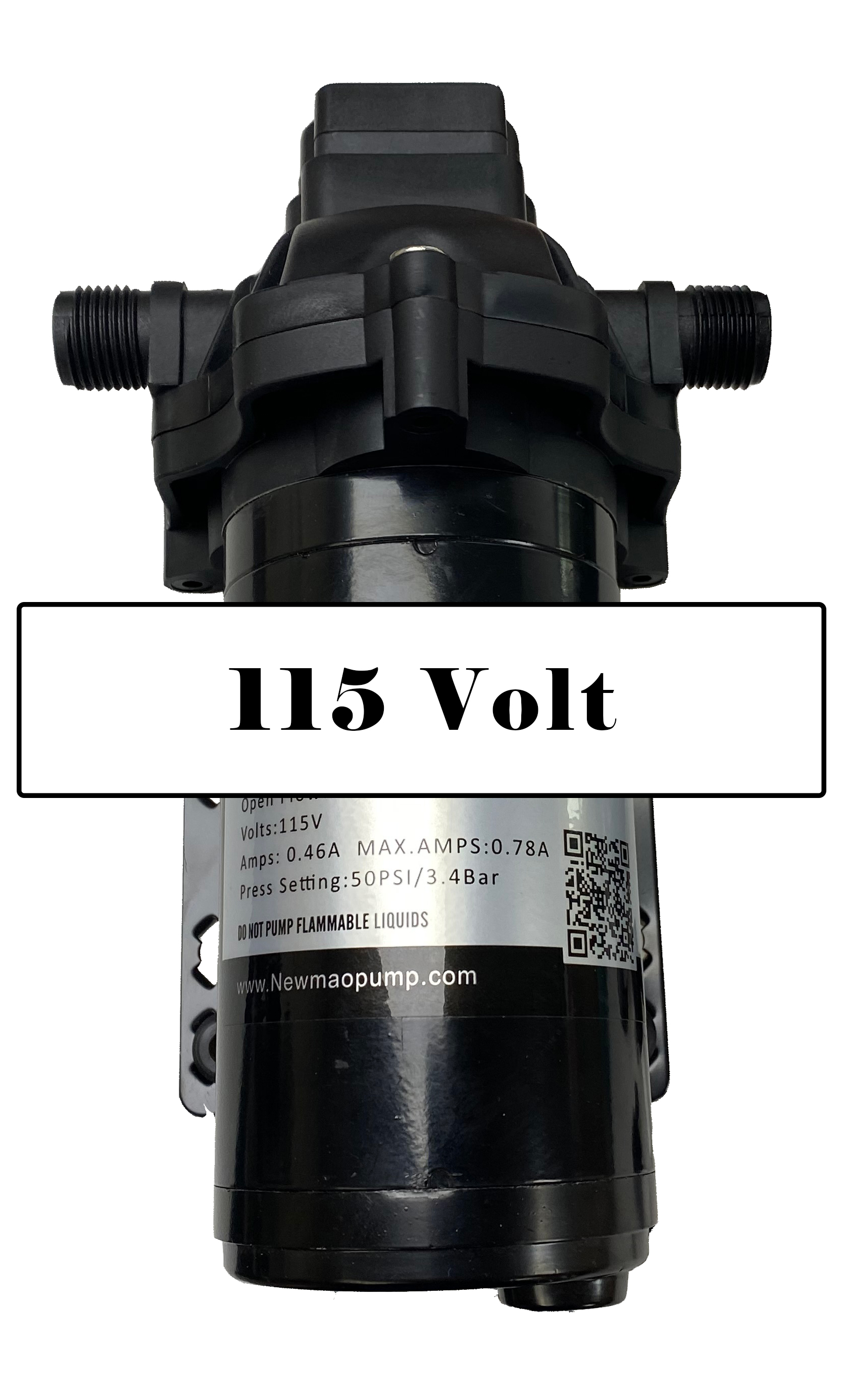 115 Volt Fresh Water Pump RV Concession Food Truck classAcustoms